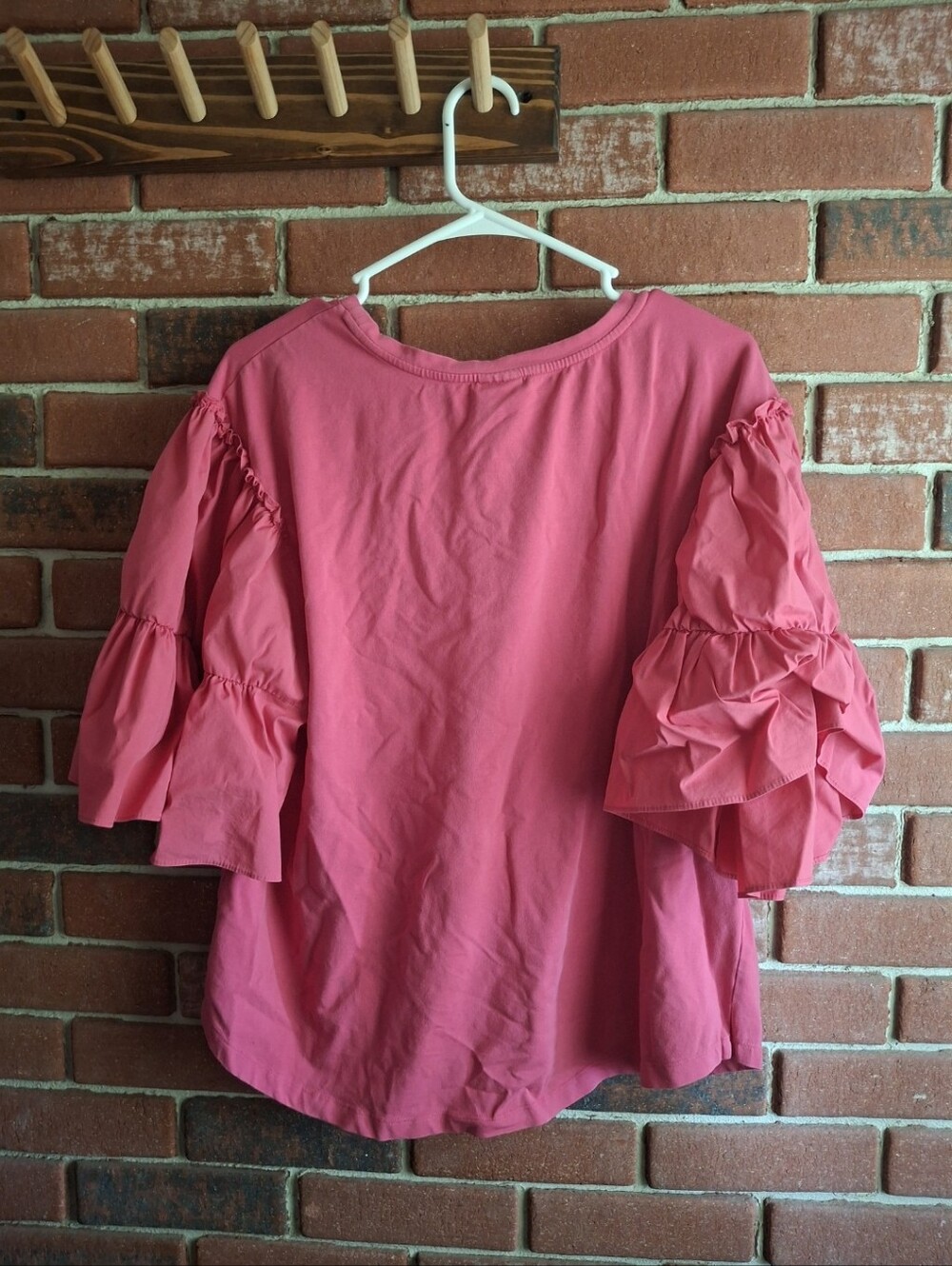 Chico's Ruffle Sleeve Top - Picture 3 of 3
